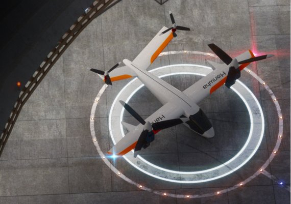 Hanwha　Systems'　Butterfly,　a　personal　air　vehicle 