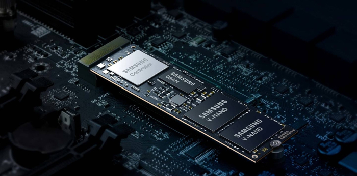Samsung's　latest　memory　chipset