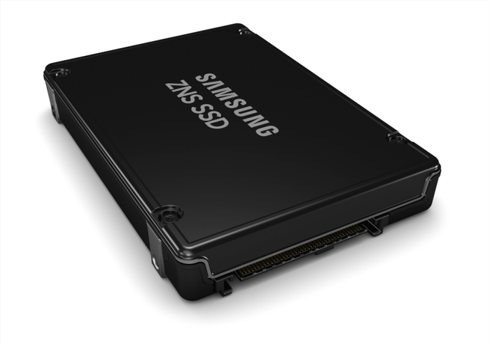 Samsung's new enterprise solid-state drive, ZNS SSD