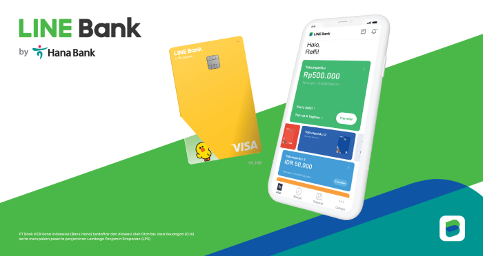 Naver's　Line　Bank　in　Indonesia　will　operate　in　partnership　with　Korea's　Hana　Financial　Group.