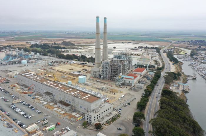 A　Moss　Landing　power　plant　in　Monterey　County,　California,　operated　by　Vistra.
