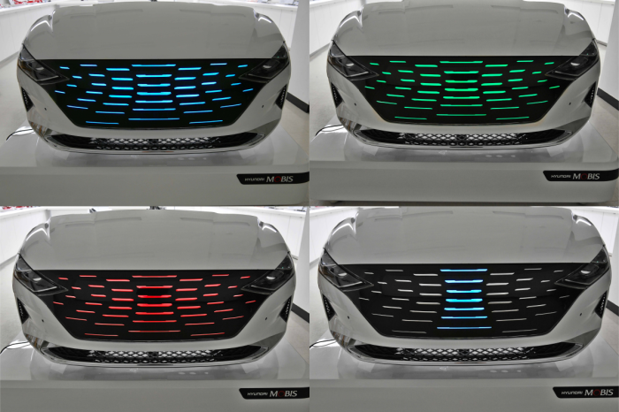 Hyundai　Mobis　unveils　new　grille　technology　for　EVs