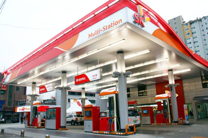 SK's　gas　stations　are　also　the　underlying　asset　of　SK　REIT