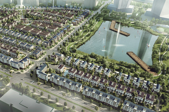 Daewoo　E&C’s　Star　Lake　City　urban　development　project　in　Hanoi,　Vietnam