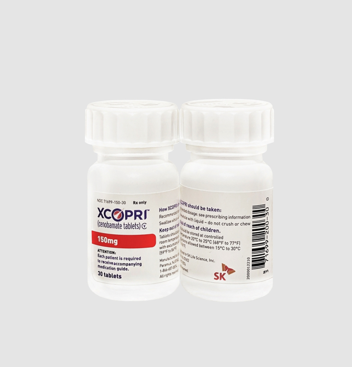 SK Biopharm's Cenobamate, sold under the Xcopri brand, is an epileptic seizure treatment.