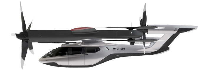 Hyundai Motor's UAM concept model (Courtesy of Hyundai Motor)