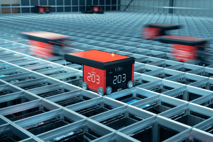 Automated micro-fulfillment center (Courtesy of AutoStore)