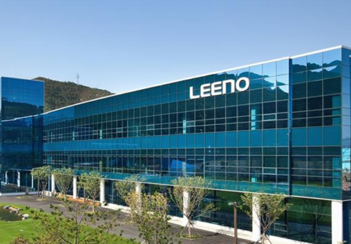 Leeno　Industrial　headquarters　in　Busan,　South　Korea. 