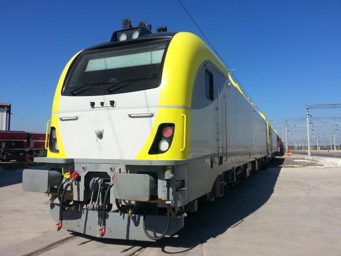 Hyundai　Rotem's　electric　locomotive