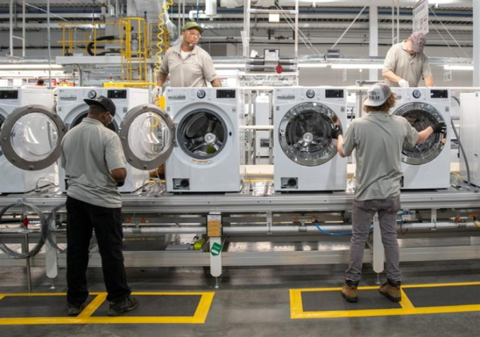 LG Electronics' home appliance plant in Tennessee