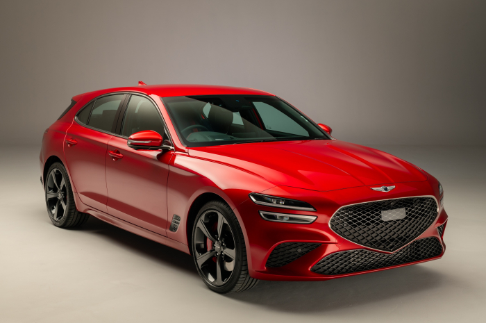 The exterior of the G70 Shooting Brake.