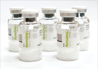 Celltrion's Remsima is used to treat immune-system diseases such as rheumatoid arthritis.