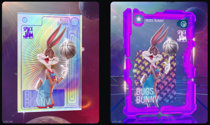 Warner Bros. and Samsung-invested Nifty’s jointly launched Space Jam: A New Legacy NFTs.