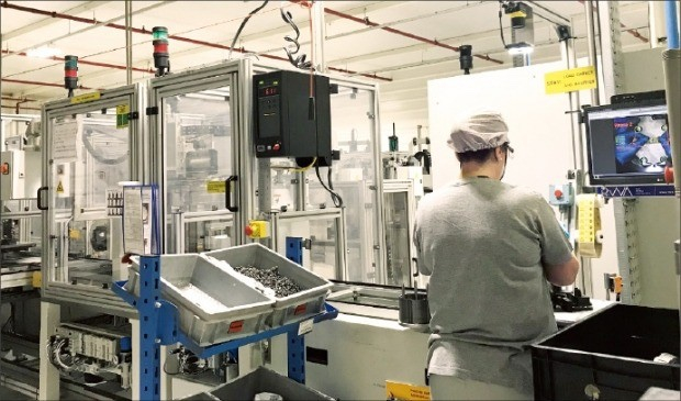 Hanon　Systems　factory　in　Portugal