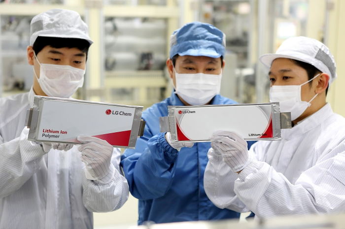 LG Chem's EV battery plant in South Korea