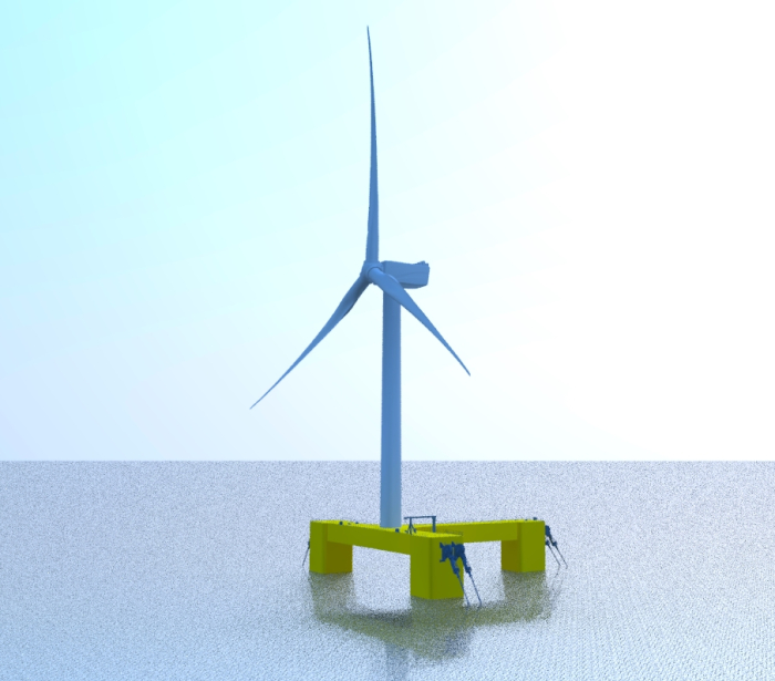 Samsung　Heavy　Industries'　offshore　wind　floater
