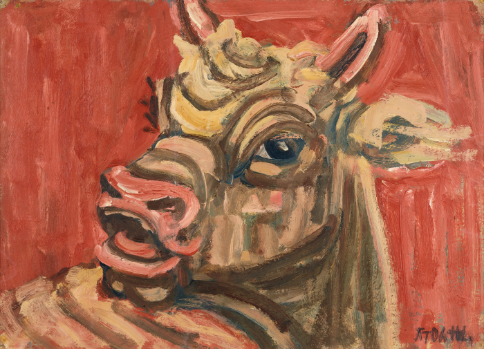 Bull　(1950)　by　Lee　Jung-seob　to　be　exhibited　at　the　MMCA