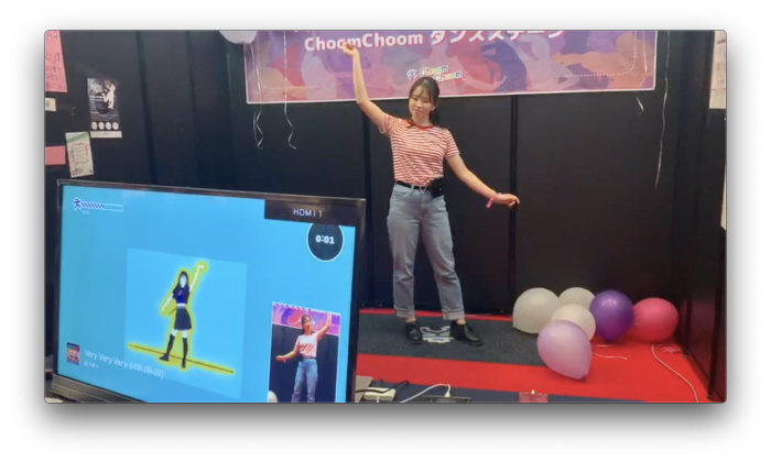 DevUnlimit unveils the Choom Choom service in Tokyo during KCON 2019.