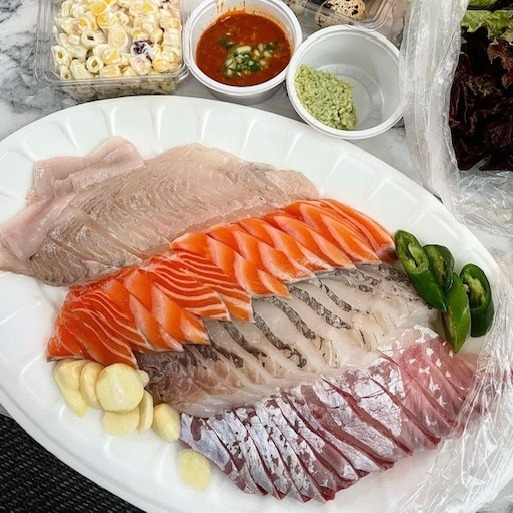 Hwe, or Korean-style sashimi