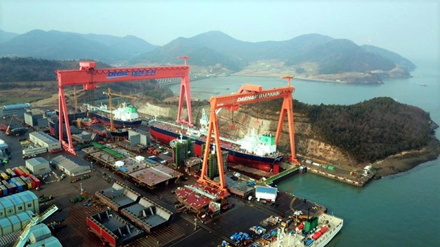 Daehan　Shipbuilding's　shipyard