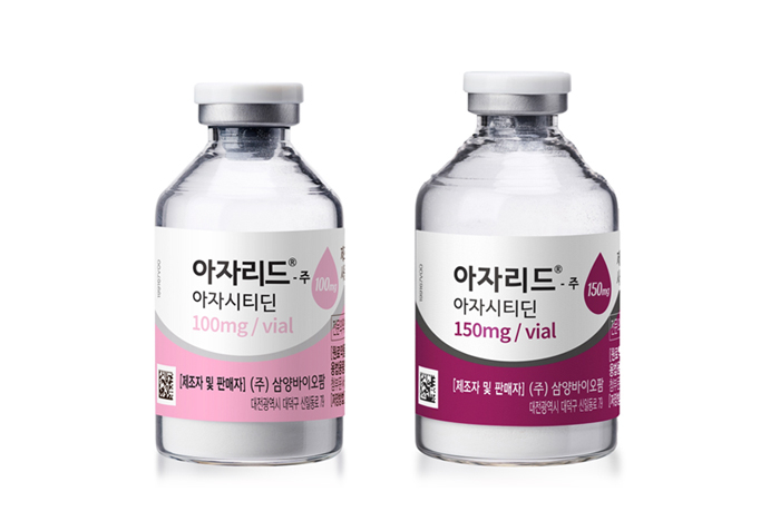 Samyang　Biopharmaceuticals　Corp.　successfully　launched　its　anti-cancer　treatment　drug　Azacitidine　Injection　in　the　EU　for　the　first　time　as　a　Korean　company,　according　to　the　Samyang　Group’s　biomedical　affiliate　in　January.