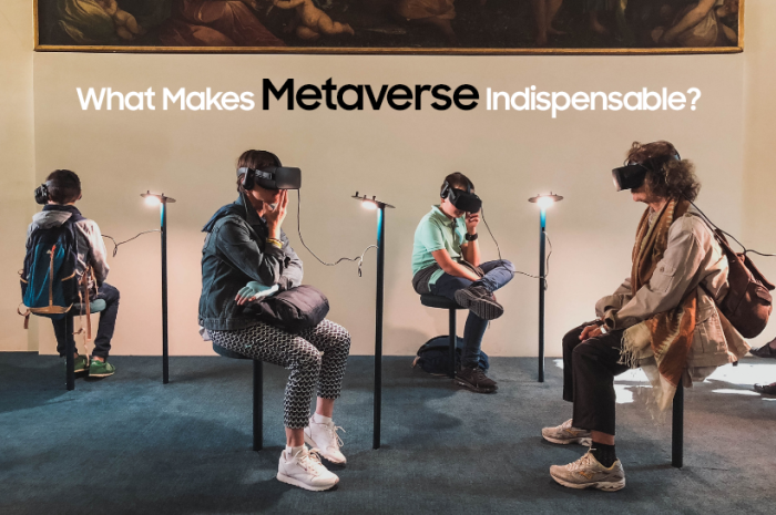 Samsung　says　that　metaverse　is　“indispensable”　(Courtesy　of　Samsung　Display).