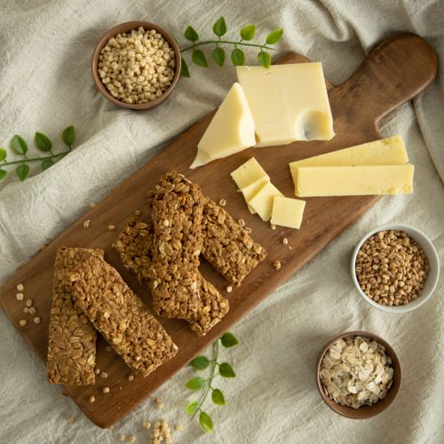 REHarvest　created　energy　bars　from　beer　byproducts.