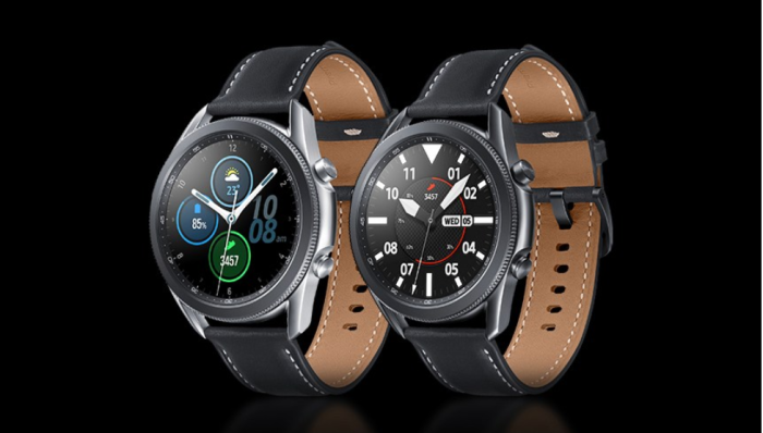 Samsung's　smartwatch,　the　Galaxy　Watch