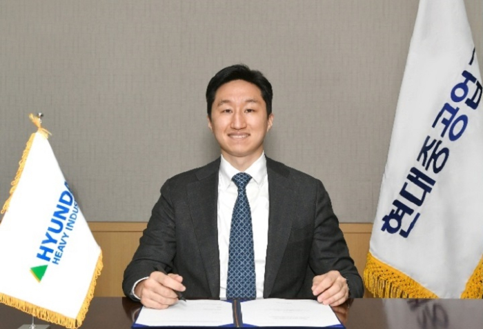 Hyundai　Heavy　Industries　Group’s　senior　VP　Chung　Ki-sun.