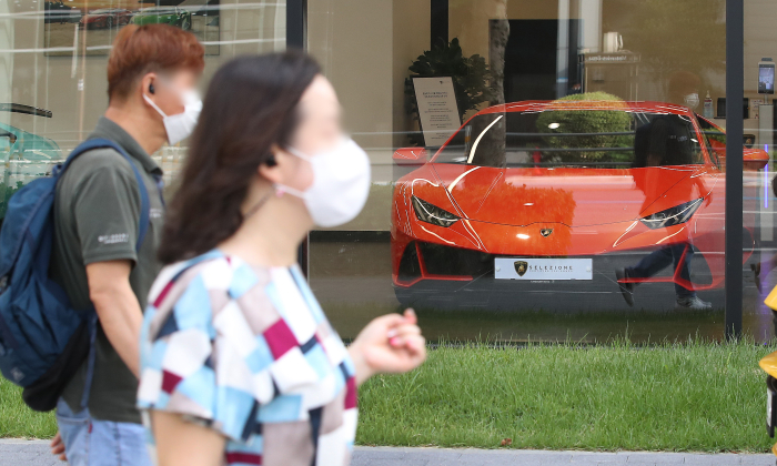 Luxury　imported　car　sales　growth　at　5-yr　high　in　S.Korea