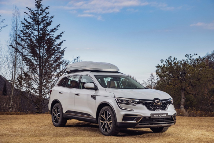 Renault　Samsung's　sport　utility　vehicle　(SUV)　QM6,　or　Koleos