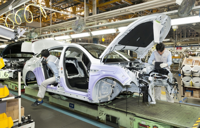 Renault Samsung production line
