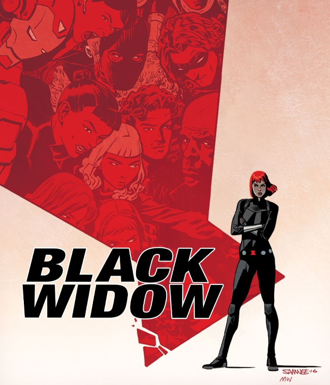 The　webtoon　version　of　Marvel　Studio's　hit　Black　Widow