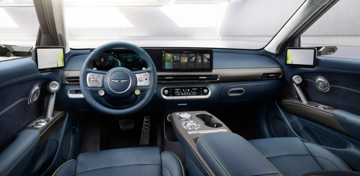 Interior of the GV60