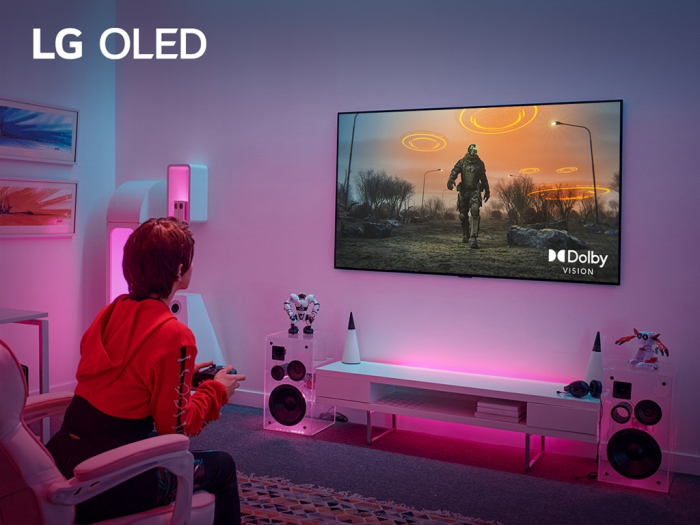 LG's　OLED　TV　supports　the　Dolby　Vision　Gaming　solution