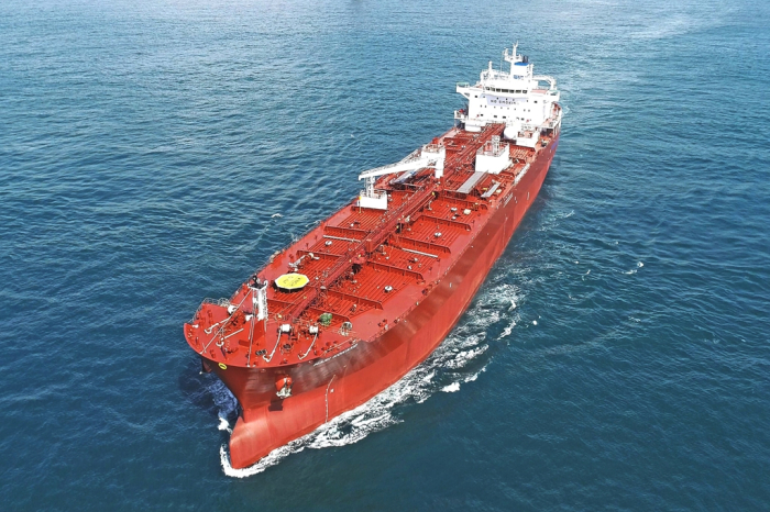 Methanol-powered　ship　built　by　Hyundai　Mipo