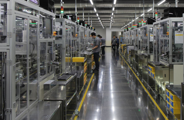Samsung Electro-Mechanics plant producing MLCC