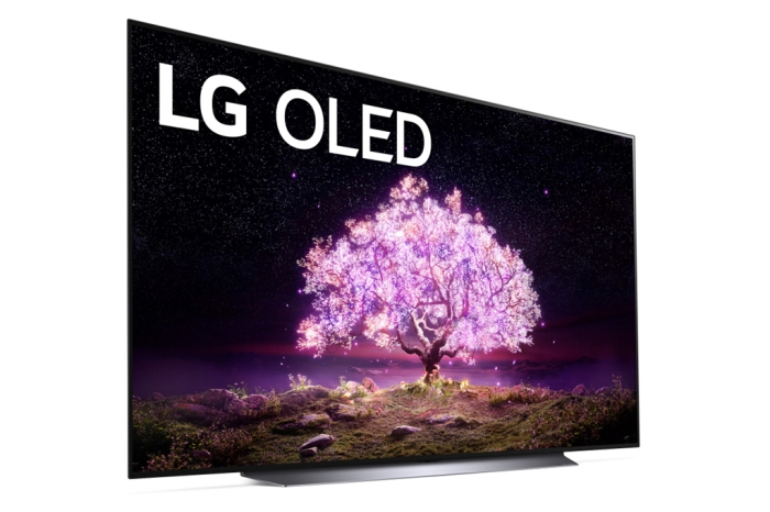 An LG OLED TV