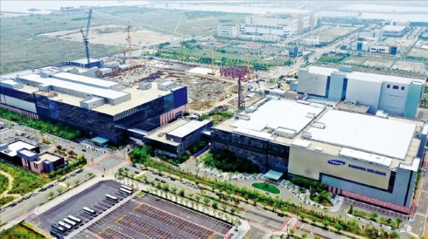 Samsung Biologics’ headquarters and factories in Songdo, Incheon