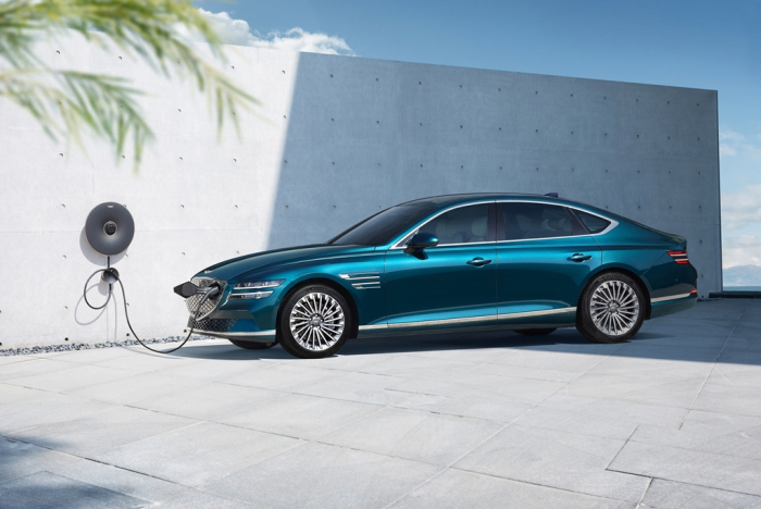 Electrified G80, the EV version of the Genesis sedan