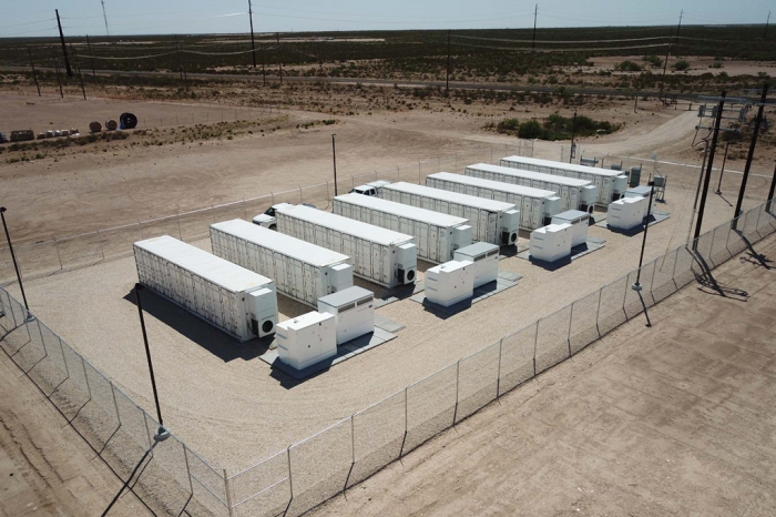 Energy　storage　facilities　operated　by　KCE　in　Texas