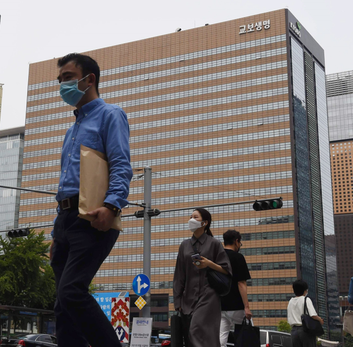 Kyobo　Life　Insurance　headquarters　in　Seoul