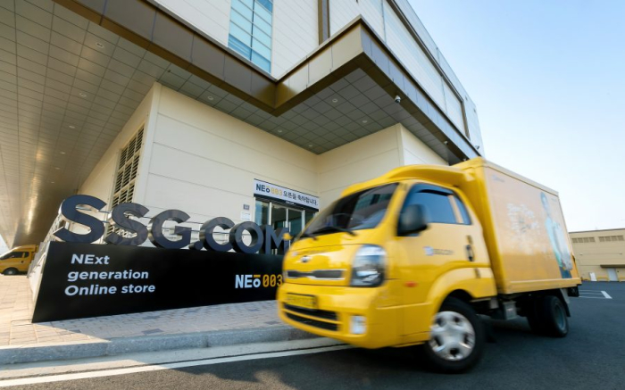 SSG.COM's　distribution　center　for　online-ordered　products,　Shinsegae　NEO　003.