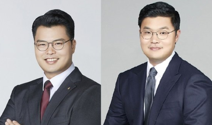 Celltrion　founder's　elder　son　Seo　Jin-seok　(left)　and　Seo　Joon-seok　(right).