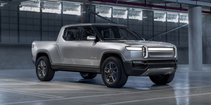 The　Rivian　R1T　all-electric　pickup