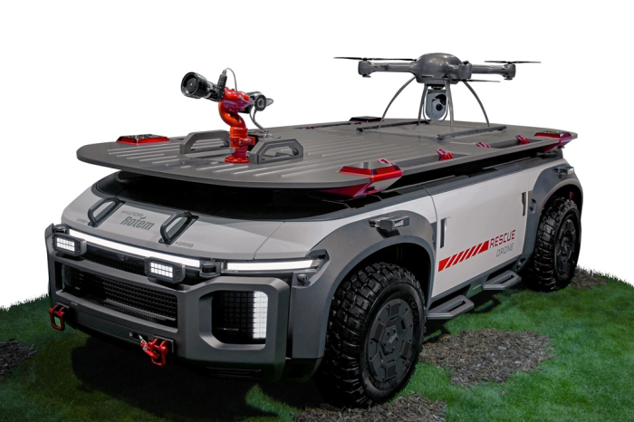 Hyundai's new concept mobility solution, the Rescue Drone