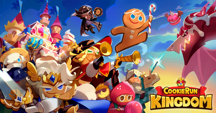 Cookie　Run:　Kingdom　is　a　social　network　where　players　can　build　their　own　buildings　and　engage　in　battles.