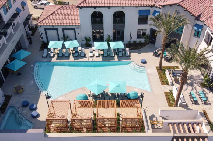 The Monterey, multifamily homes in California acquired by Tiger Alternative Investors and NH Investment & Securities (Courtesy of Tiger Alternative)
