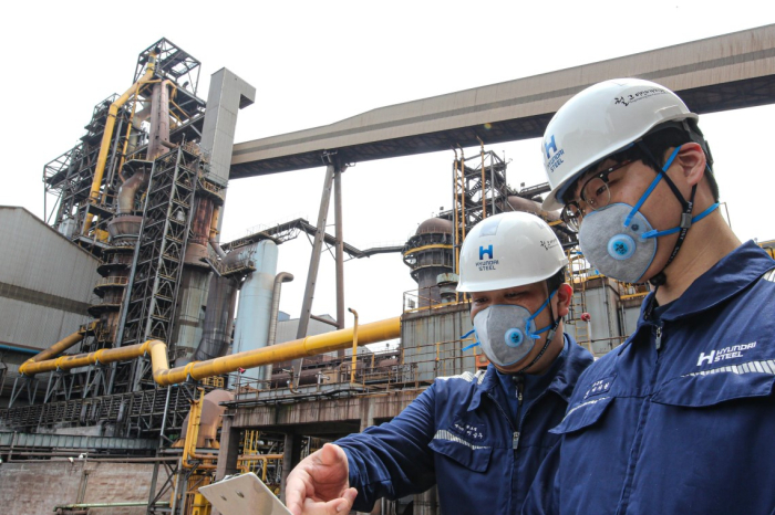 Hyundai Steel workers