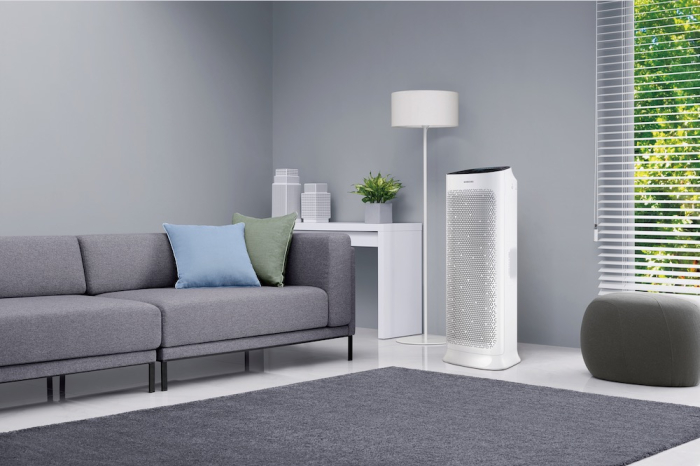 Samsung's AX7500 is a popular air purifier model with smart internet-of-things (IoT) functions.